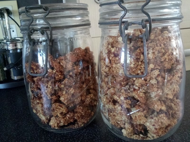 Cliquez pour zoomer ! Granola dattes et banane Thermomix par matthalmade