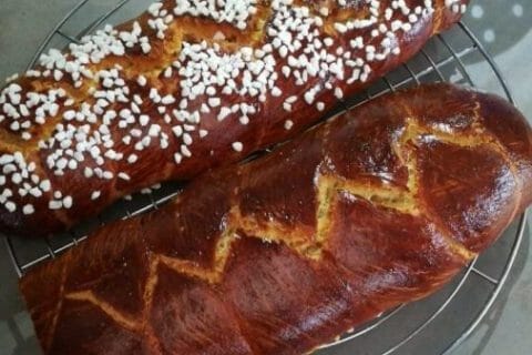 Cliquez pour zoomer ! Brioche tressée à la mie filante Thermomix par Julieco