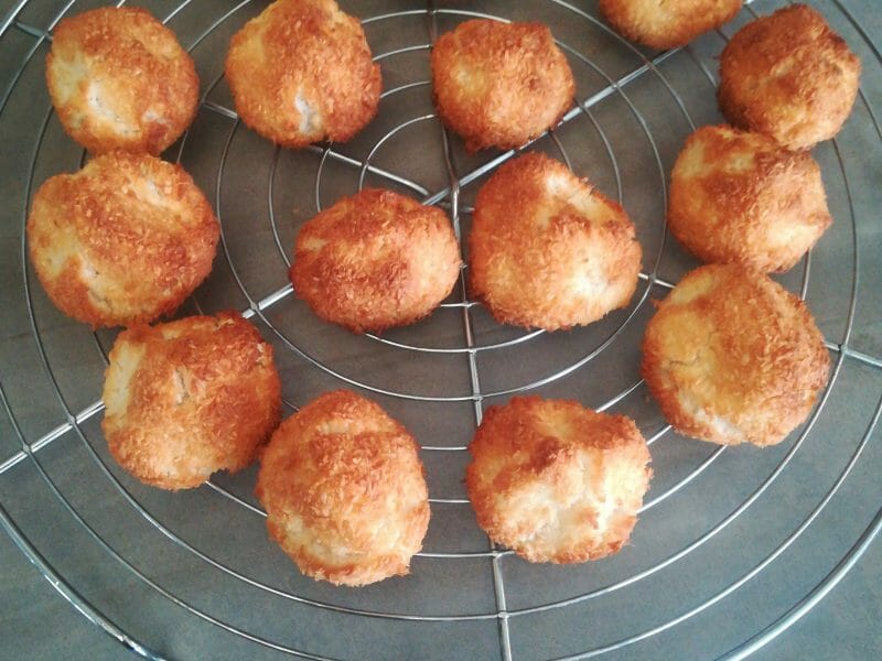 Cliquez pour zoomer ! Rocher coco (Congolais) Thermomix par Julieco