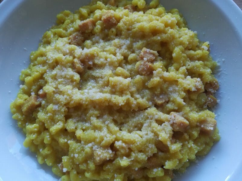 Cliquez pour zoomer ! Risotto de coquillettes Thermomix par Julieco