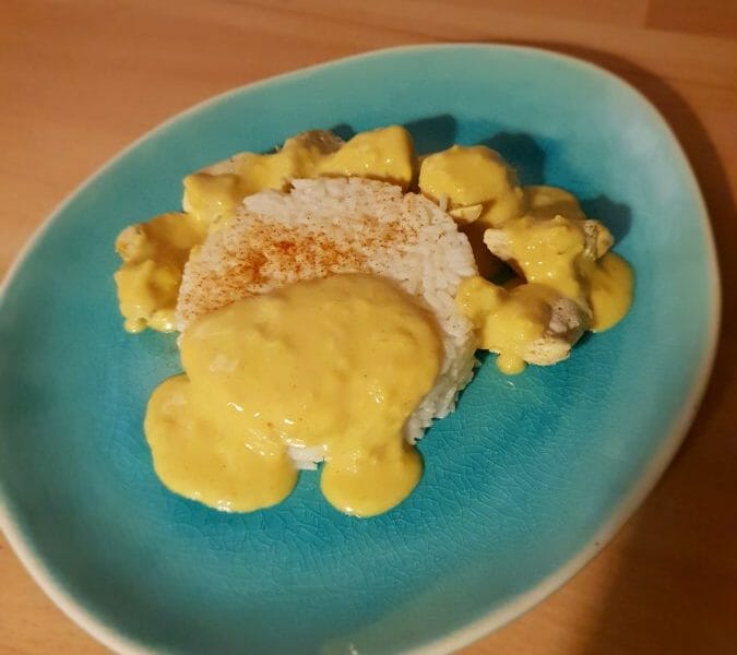 Cliquez pour zoomer ! Blancs de poulet sauce moutarde et curry Thermomix par Anthea_2