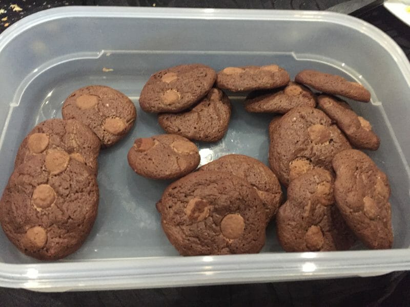 Cliquez pour zoomer ! Cookies brownies Thermomix par Aurelieasv