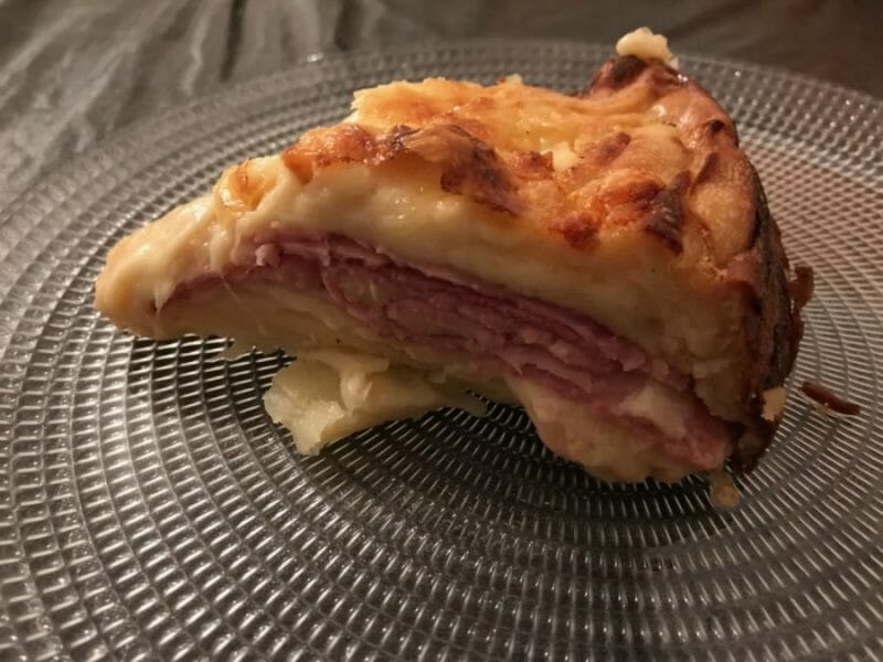 Cliquez pour zoomer ! Gâteau invisible raclette Thermomix par cynthia88170