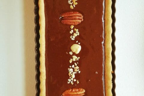 Cliquez pour zoomer ! Tartelettes chocolat et caramel beurre salé Thermomix par Almonzo