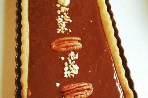 Cliquez pour zoomer ! Tartelettes chocolat et caramel beurre salé Thermomix par Almonzo