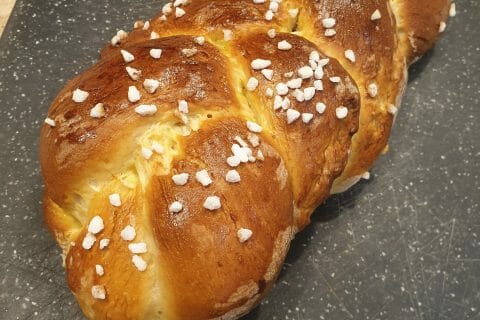 Cliquez pour zoomer ! Brioche tressée à la mie filante Thermomix par Lady-adeline
