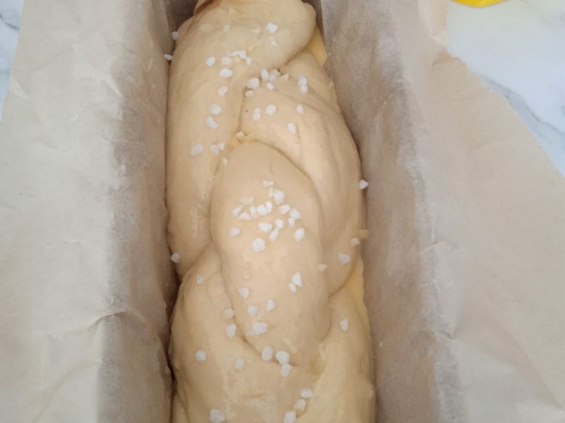 Cliquez pour zoomer ! Brioche tressée à la mie filante Thermomix par Peggy02