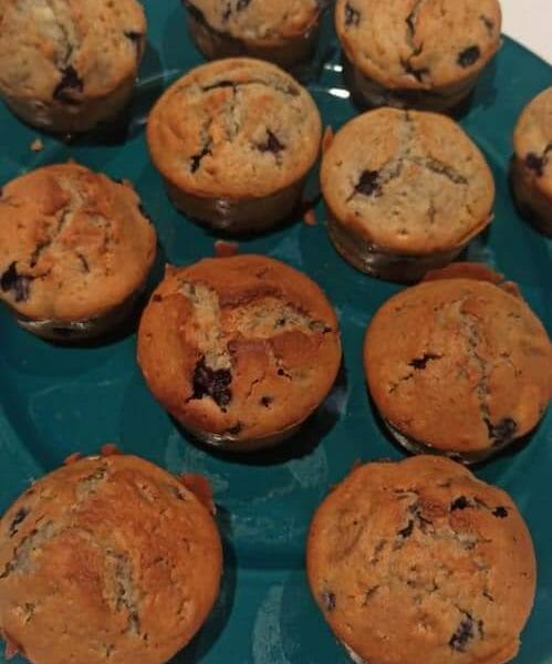 Cliquez pour zoomer ! Muffins aux myrtilles Thermomix par steff90