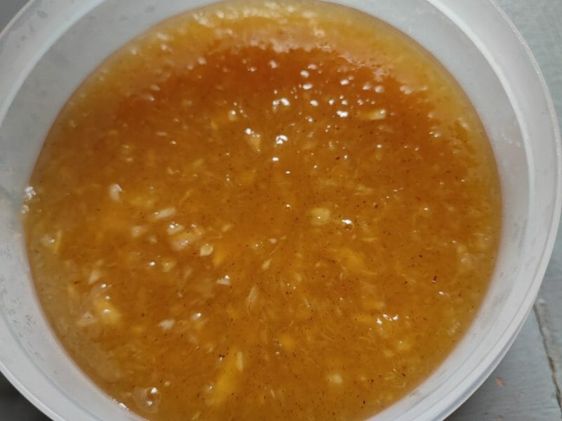 Cliquez pour zoomer ! Confiture d’ananas à la vanille Thermomix par Malorie