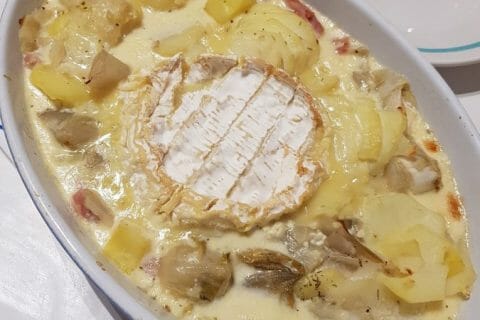 Gratin de pommes de terre à la normande au Thermomix - Cookomix