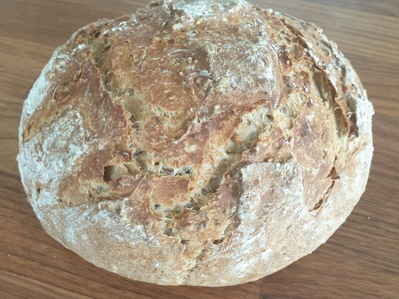 Cliquez pour zoomer ! Pain Cocotte Thermomix par missaurore