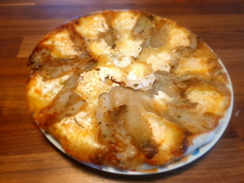 Cliquez pour zoomer ! Tatin d’endives et chavignol Thermomix par missaurore