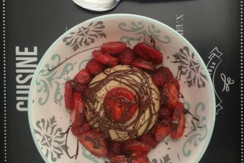 Cliquez pour zoomer ! Bowl cake banane et pépites de chocolat Thermomix par Samantha