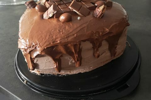 Cliquez pour zoomer ! Layer cake Kinder Bueno Thermomix par Samantha
