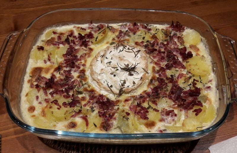 Cliquez pour zoomer ! Gratin de pommes de terre à la normande Thermomix par PascaleJ