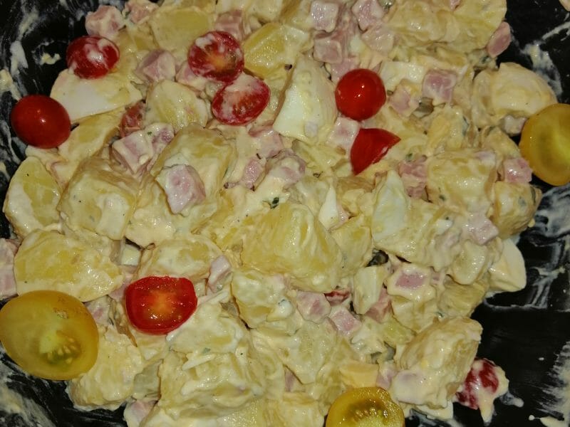 Cliquez pour zoomer ! Salade piémontaise Thermomix par Gatoune72