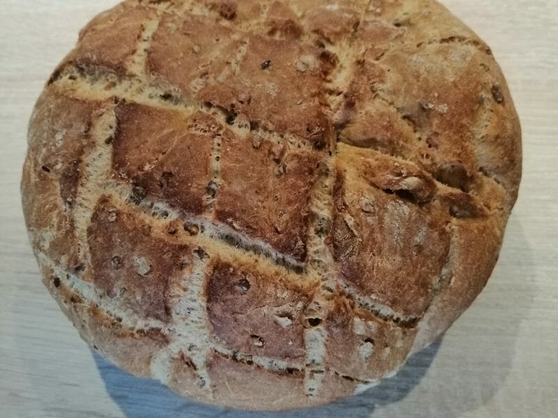 Cliquez pour zoomer ! Pain Cocotte Thermomix par Gatoune72