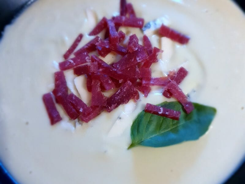 Cliquez pour zoomer ! Crème de courgettes à la fourme d’Ambert Thermomix par MegetKim