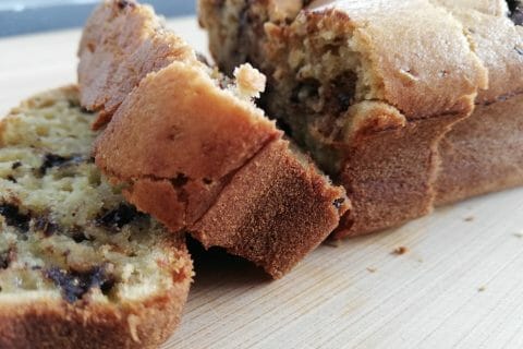 Cake Banane Et Pepites De Chocolat Au Thermomix Cookomix