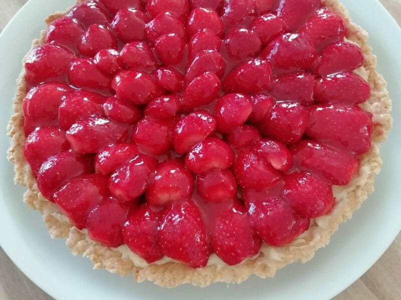 Cliquez pour zoomer ! Tarte aux fraises Thermomix par Cassandre051