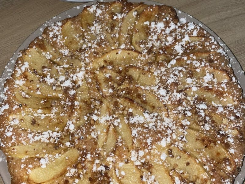 Cliquez pour zoomer ! Tarte Suisse aux pommes Thermomix par Oumix