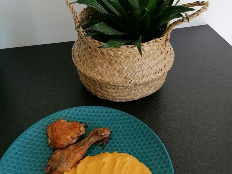 Cliquez pour zoomer ! Purée de pommes de terre et patates douces Thermomix par LaFa