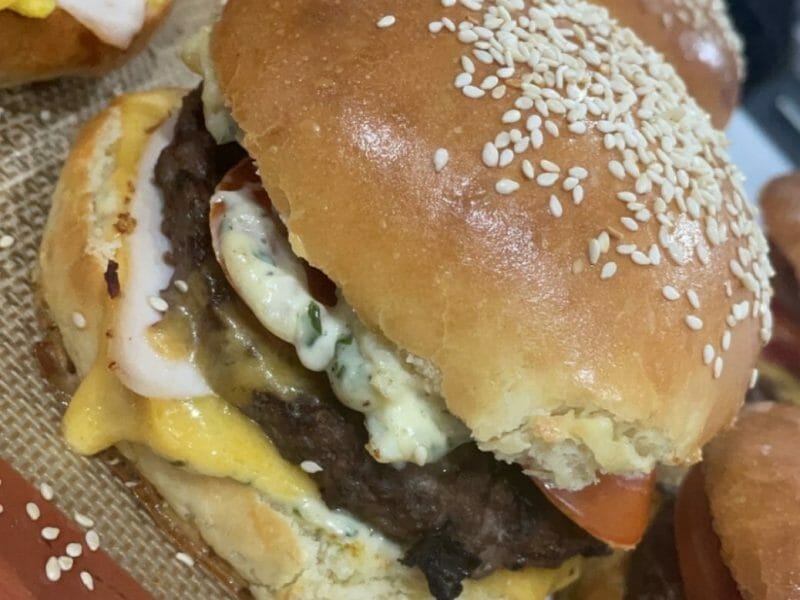 Cliquez pour zoomer ! Pains hamburger Thermomix par Linda_27