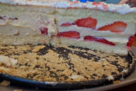 Cliquez pour zoomer ! Fraisier Thermomix par Adeline