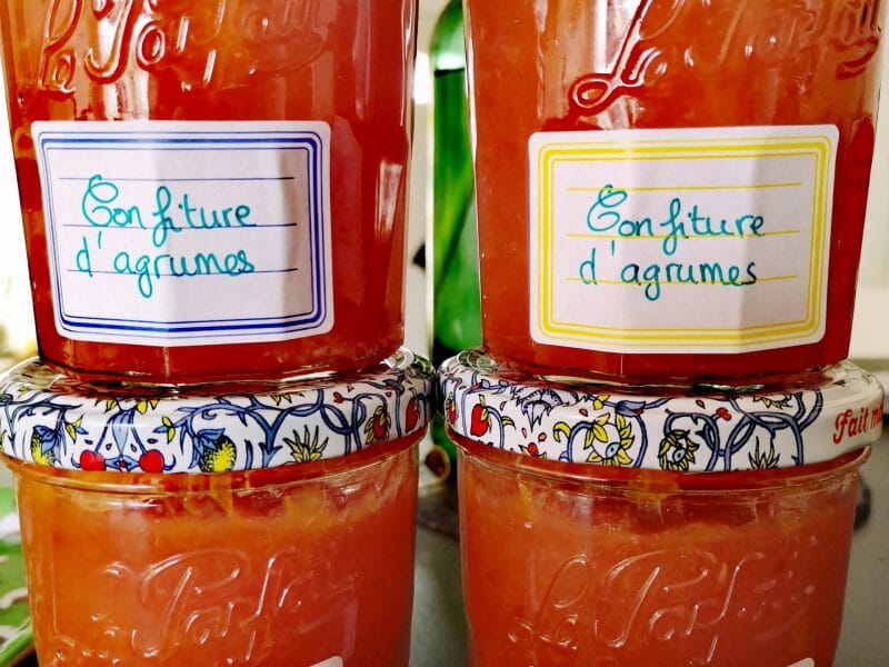 Cliquez pour zoomer ! Confiture aux 3 agrumes Thermomix par Adeline