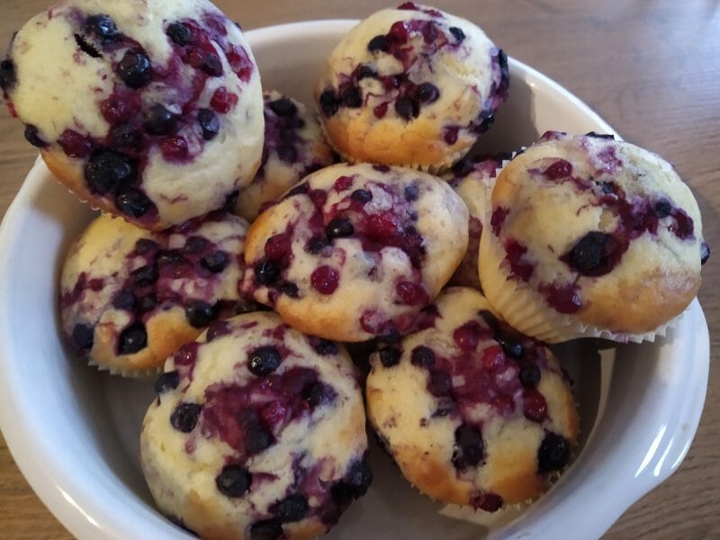 Cliquez pour zoomer ! Mini muffins aux fruits rouges Thermomix par poupina