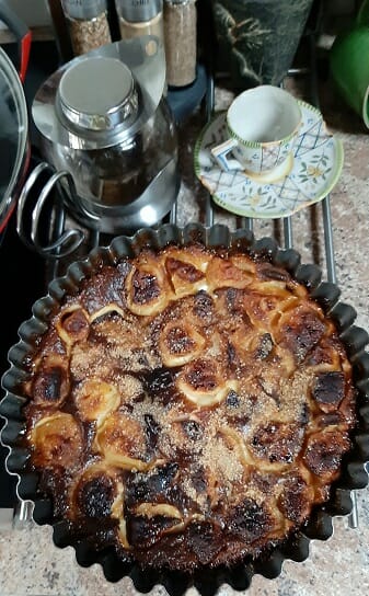 Cliquez pour zoomer ! Flognarde aux pommes (clafoutis aux pommes) Thermomix par jasmode