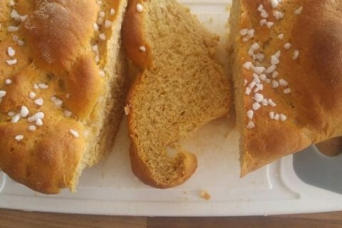 Cliquez pour zoomer ! Brioche sans beurre, sans oeufs Thermomix par Misscactus062