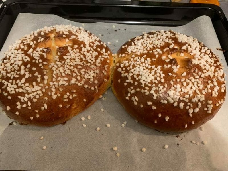 Cliquez pour zoomer ! Mouna (brioche de pâques) Thermomix par SeveNanou