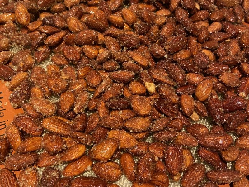 Cliquez pour zoomer ! Amandes grillées à la cannelle et au miel Thermomix par d6bel