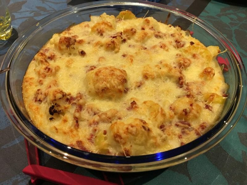 Gratin De Chou Fleur Au Thermomix Cookomix