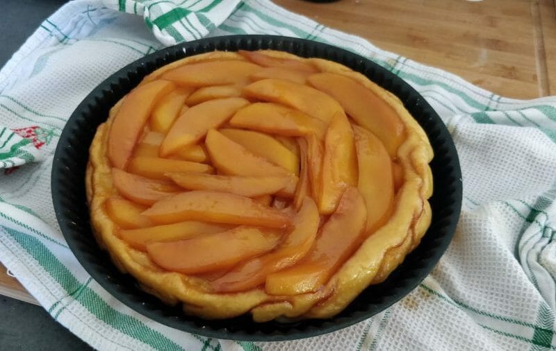 Cliquez pour zoomer ! Tarte tatin à la mangue Thermomix par Mfoudi