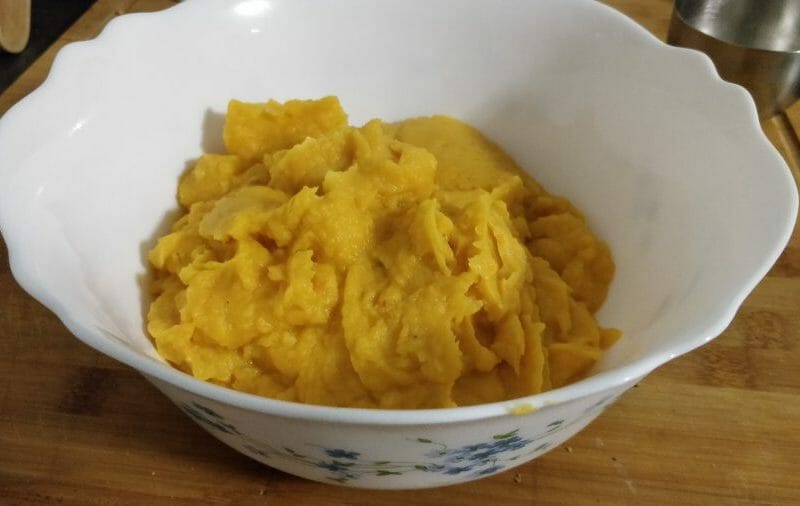 Cliquez pour zoomer ! Purée de pommes de terre et patates douces Thermomix par Mfoudi