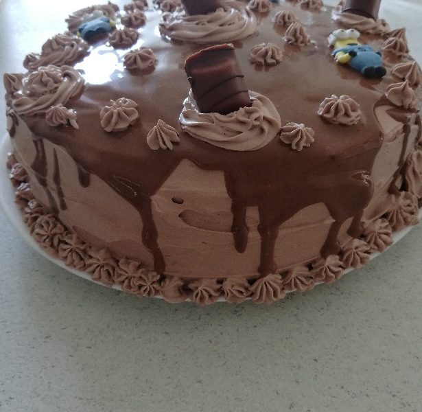 Cliquez pour zoomer ! Layer cake Kinder Bueno Thermomix par lumaen