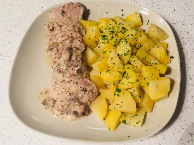 Cliquez pour zoomer ! Filet mignon à la moutarde Thermomix par Michou26