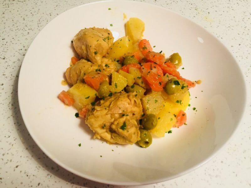 Cliquez pour zoomer ! Tajine de poulet aux olives Thermomix par Michou26