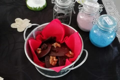 Cliquez pour zoomer ! Mendiants au chocolat au Thermomix