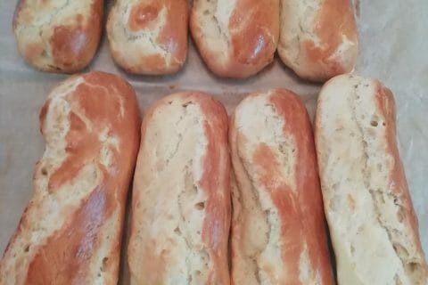 Cliquez pour zoomer ! Pain à hot-dog au Thermomix