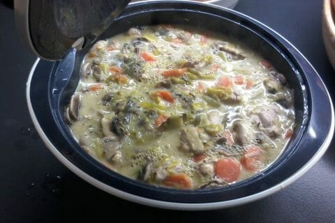 Cliquez pour zoomer ! Filet mignon façon blanquette au Thermomix