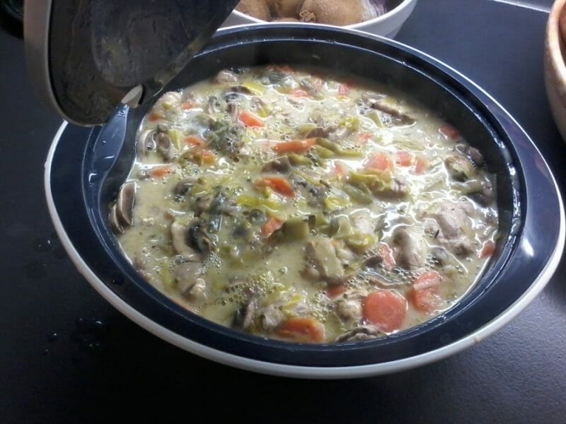 Cliquez pour zoomer ! Filet mignon façon blanquette Thermomix par Marion86480