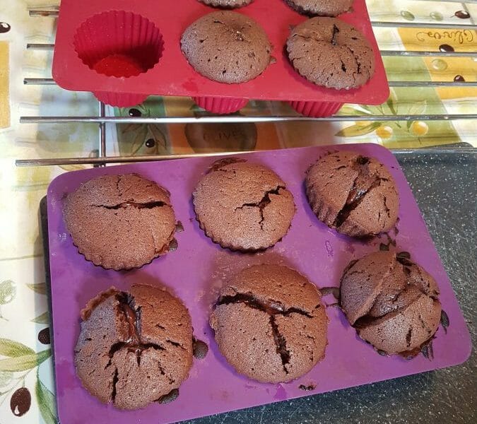 Cliquez pour zoomer ! Moelleux au chocolat cœur fondant Thermomix par soso16