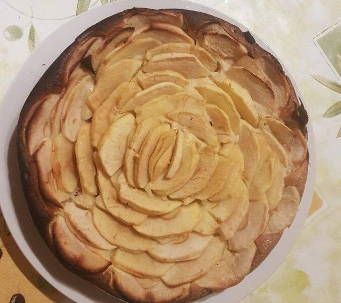 Cliquez pour zoomer ! Gâteau aux pommes et mascarpone Thermomix par soso16
