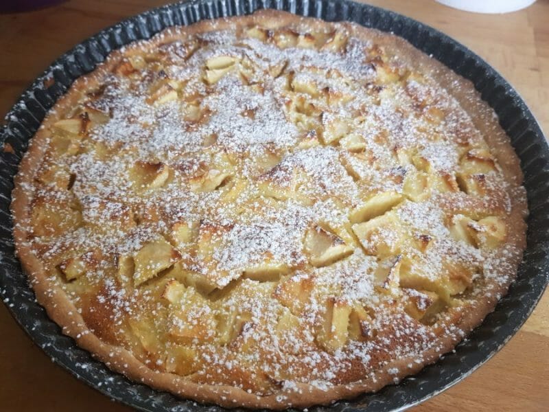 Cliquez pour zoomer ! Tarte normande aux pommes Thermomix par Mag29900