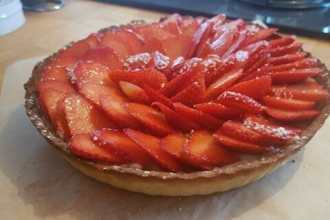 Cliquez pour zoomer ! Tarte aux fraises Thermomix par Mag29900