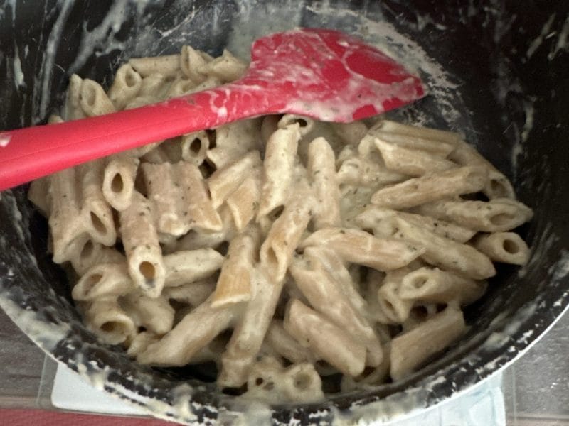 Cliquez pour zoomer ! Farfalle à la crème de courgettes Thermomix par Bichette ( Anaïs )