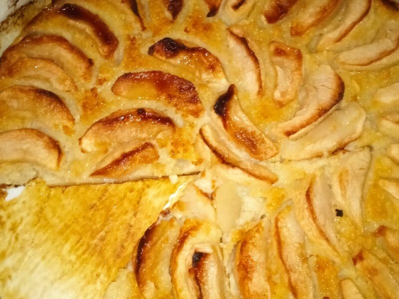 Cliquez pour zoomer ! Tarte aux pommes sans pâte Thermomix par Fredouille_1